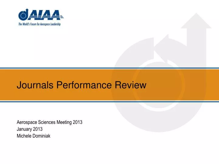 journals performance review