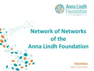 Network of Networks of the Anna Lindh Foundation
