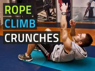 Rope Climber Crunches - Ab Exercise