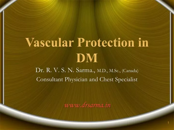vascular protection in dm