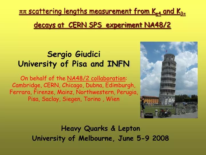pp scattering lengths measurement from k e4 and k 3 p decays at cern sps experiment na48 2
