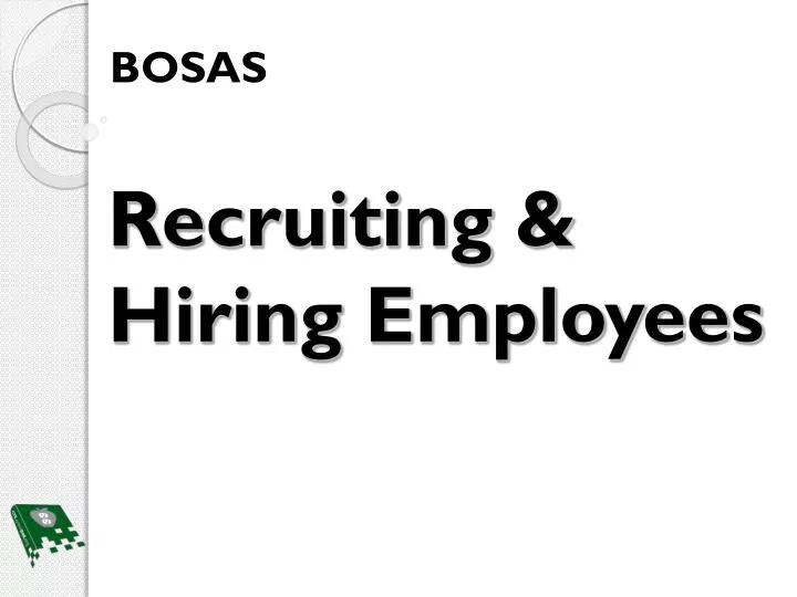 recruiting hiring employees