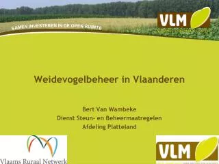weidevogelbeheer in vlaanderen