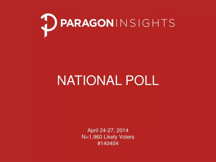 national poll