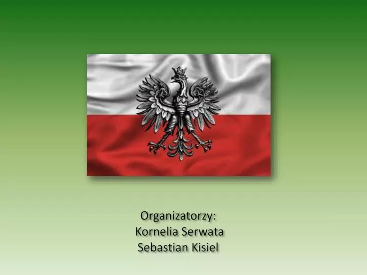 organizatorzy kornelia serwata sebastian kisiel