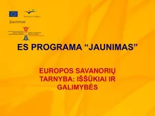 es programa jaunimas