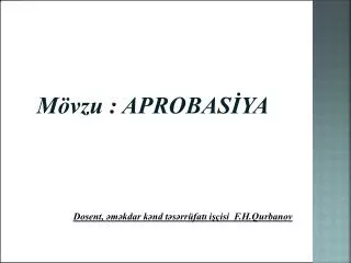 m vzu aprobas ya