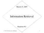 Information Retrieval - slide 1