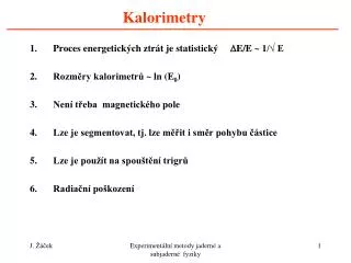 kalorimetry