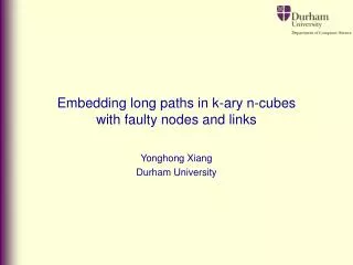 Embedding long paths in k-ary n-cubes with faulty nodes and links