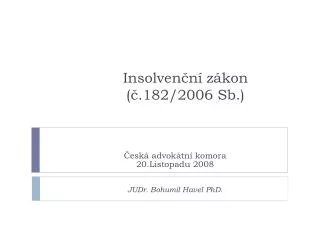 insolven n z kon 182 2006 sb