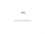 JSTL - slide 1