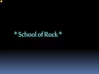 school of rock