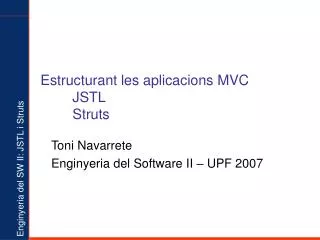 estructurant les aplicacions mvc jstl struts
