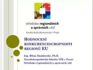 hodnocen konkurenceschopnosti region eu