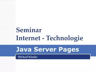 java server pages