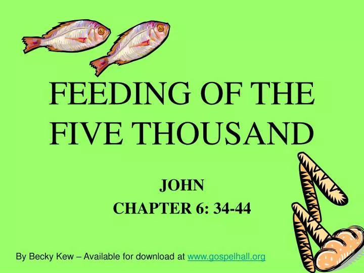 feeding of the five thousand