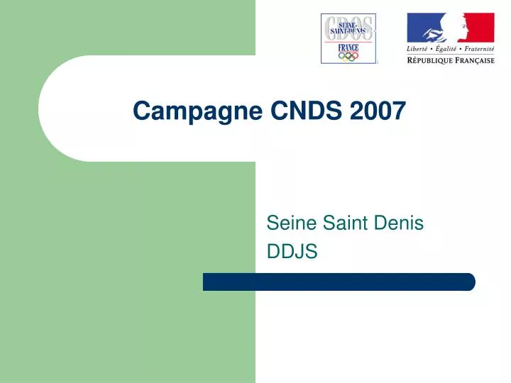 campagne cnds 2007