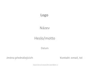n zev heslo motto datum