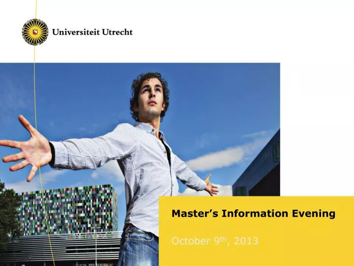 master s information evening