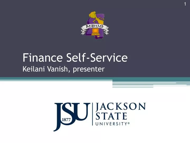 finance self service keilani vanish presenter
