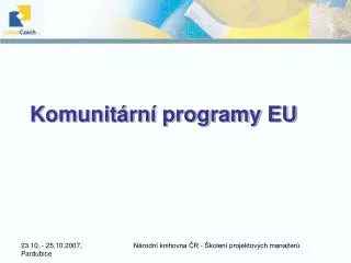 komunit rn programy eu