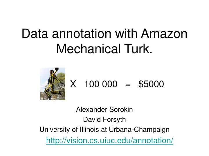 data annotation with amazon mechanical turk