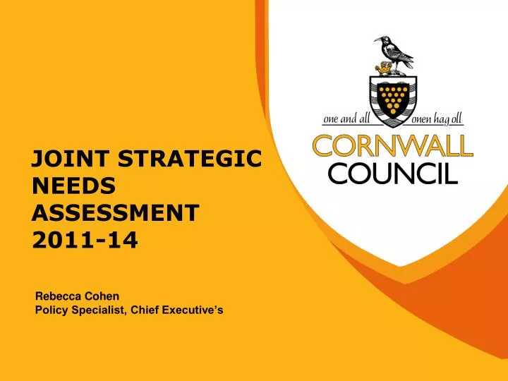 joint strategic needs assessment 2011 14