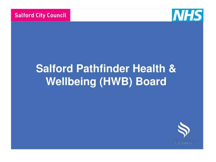salford pathfinder health wellbeing hwb board