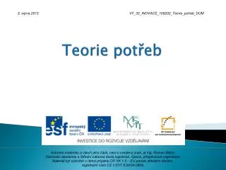 teorie pot eb