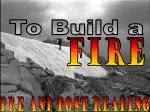 To Build a - slide 1