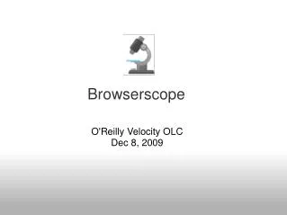 Browserscope