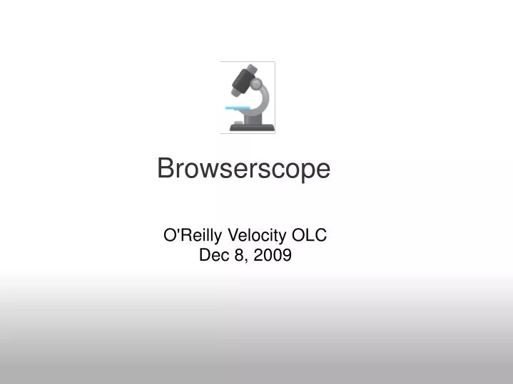 browserscope