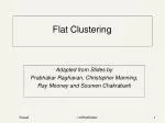 Flat Clustering - slide 1
