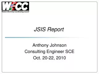 JSIS Report