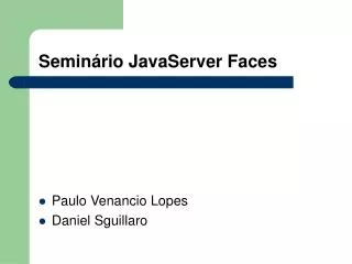 semin rio javaserver faces