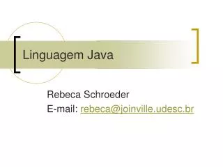 linguagem java