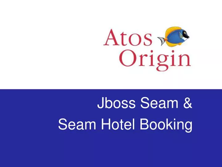 jboss seam seam hotel booking