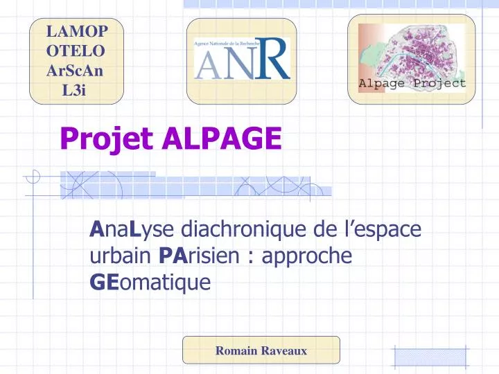 projet alpage