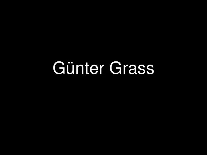g nter grass
