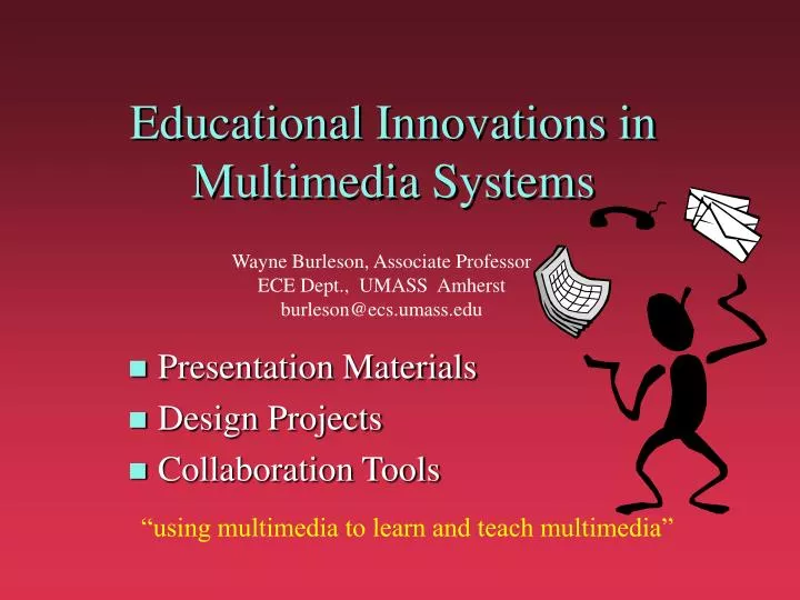 educational innovations in multimedia systems