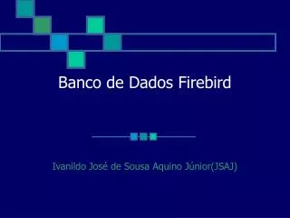 banco de dados firebird