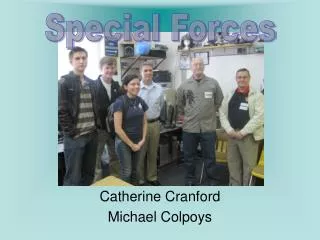 Catherine Cranford Michael Colpoys