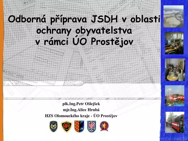 odborn p prava jsdh v oblasti ochrany obyvatelstva v r mci o prost jov