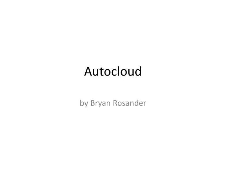 autocloud