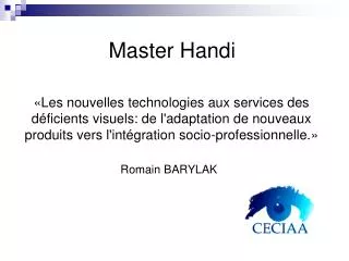 master handi