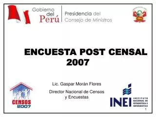 encuesta post censal 2007
