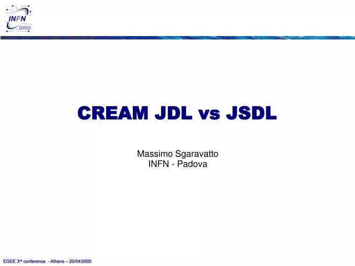 cream jdl vs jsdl