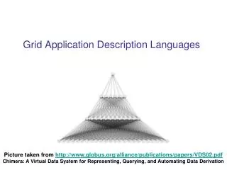 Grid Application Description Languages