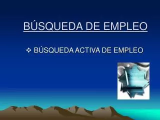 b squeda de empleo